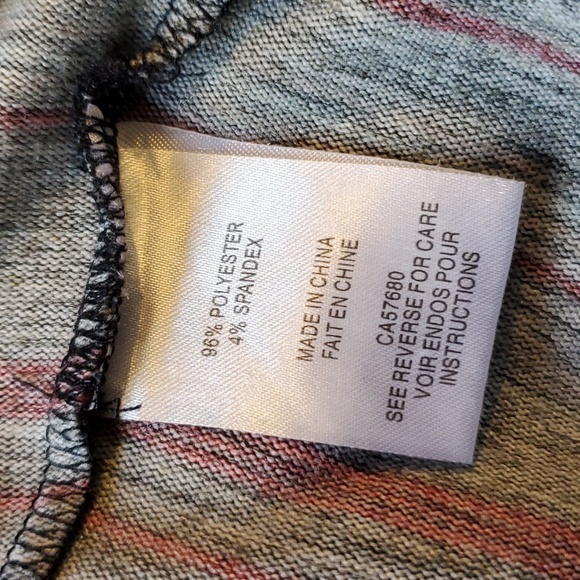 Lily Moss 3/4 sleeve striped top‎ - Picture 4 of 5